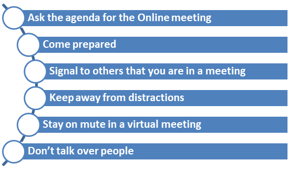 Tips on how to make your online meetings more effective