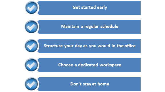 Tips for Managing Work from Home